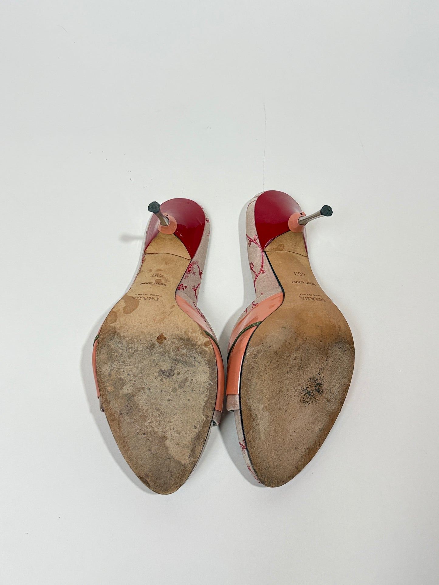 Vintage Prada Kimono Heels