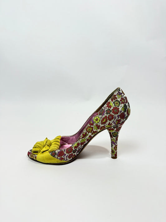 Vintage Etro Brocade Heels