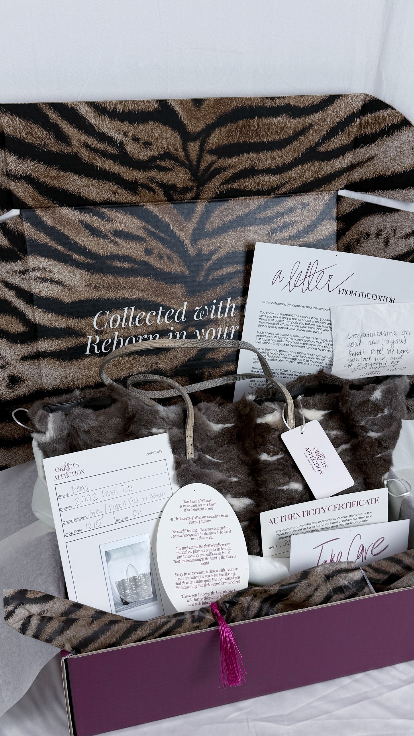 The Giveaway - Fendi Fur Tote