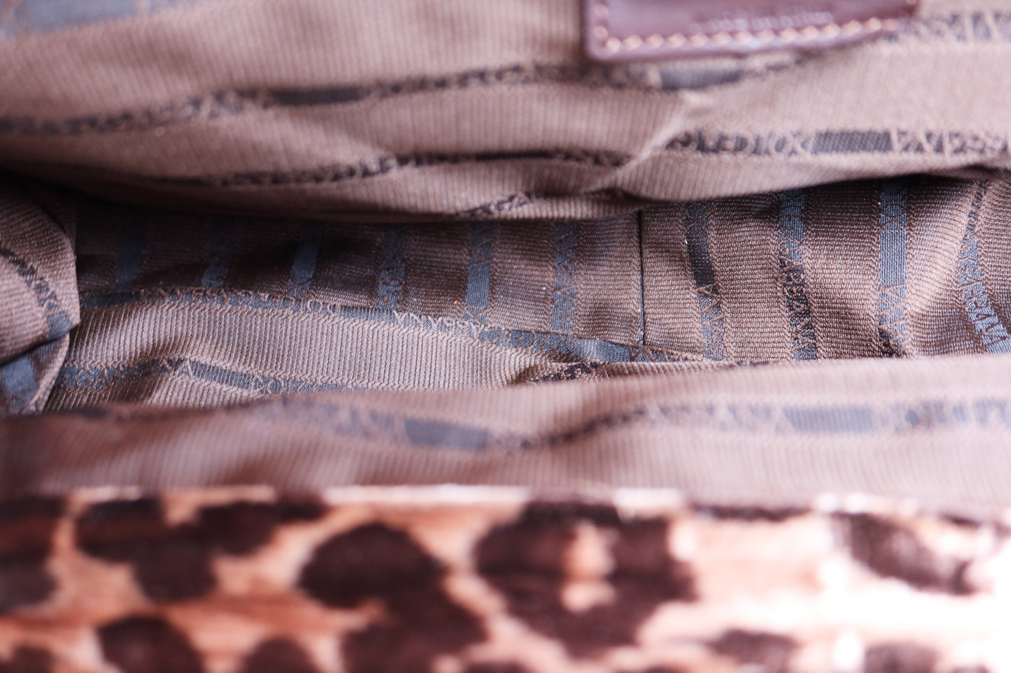 Velvet Leopard Dolce & Gabbana Large Clutch