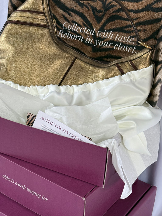 Vintage Tom Ford Era Gold Yves Saint Laurent Mombasa