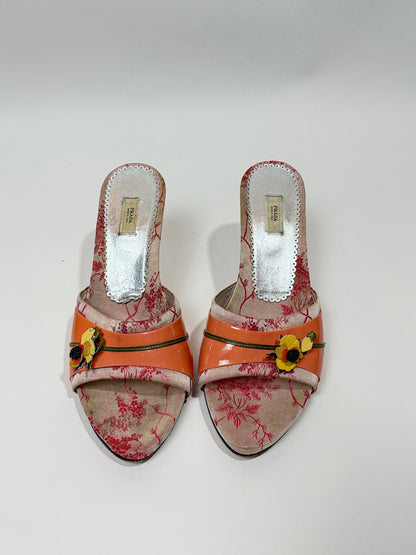 Vintage Prada Kimono Heels