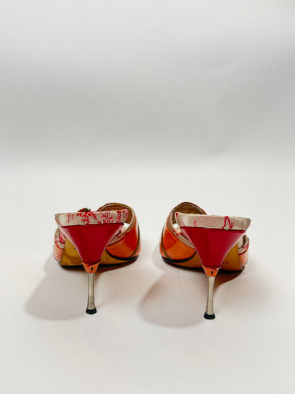 Vintage Prada Kimono Heels