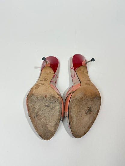 Vintage Prada Kimono Heels