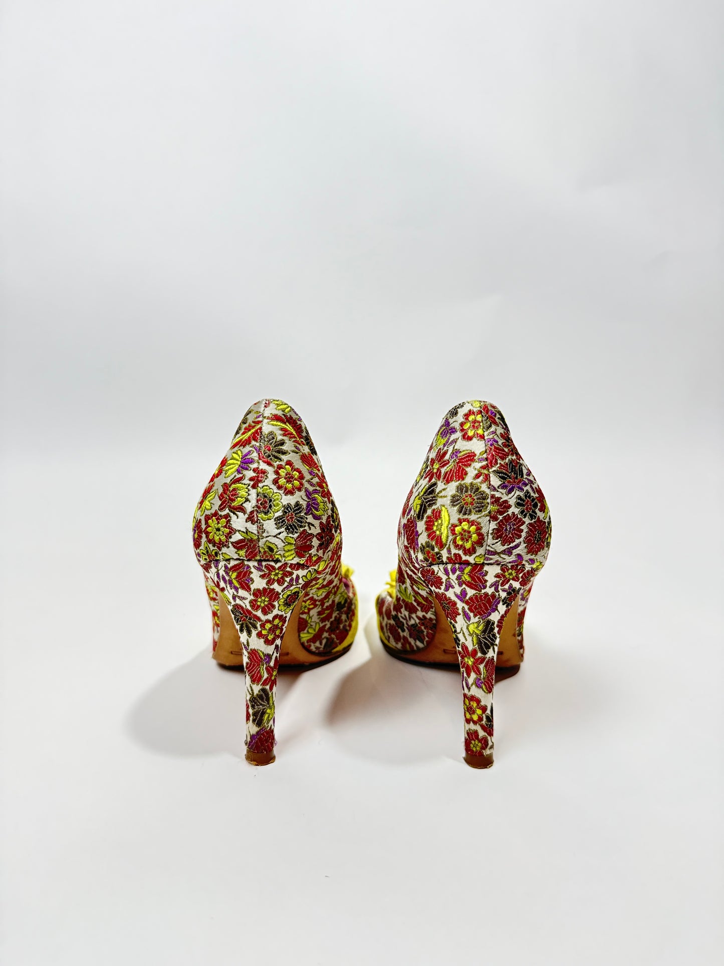 Vintage Etro Brocade Heels