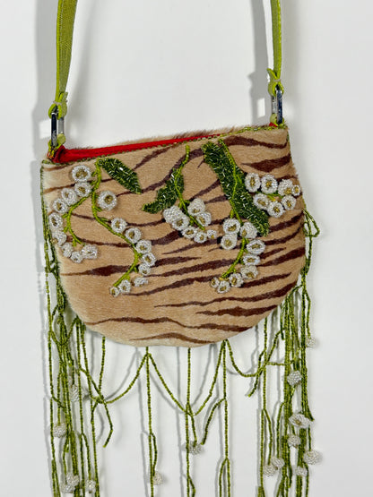 SS 2000 Valentino Beaded Fringe Bag