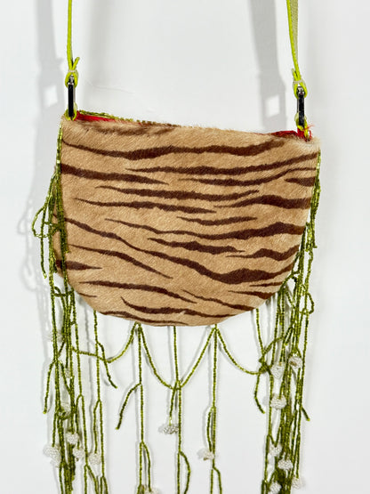 SS 2000 Valentino Beaded Fringe Bag