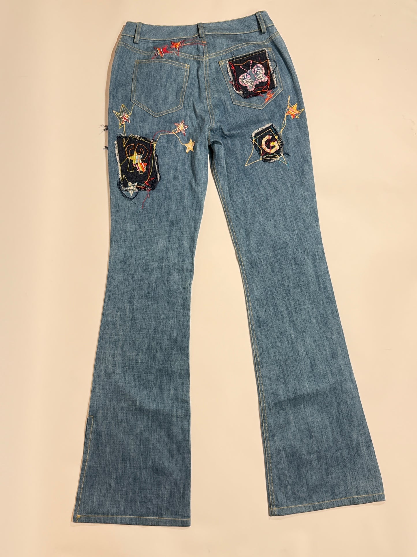 Vintage John Galliano Patchwork Jeans