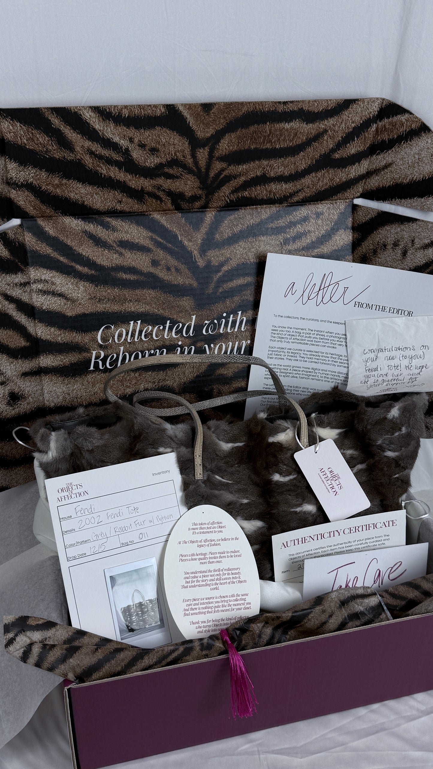 The Giveaway - Fendi Fur Tote
