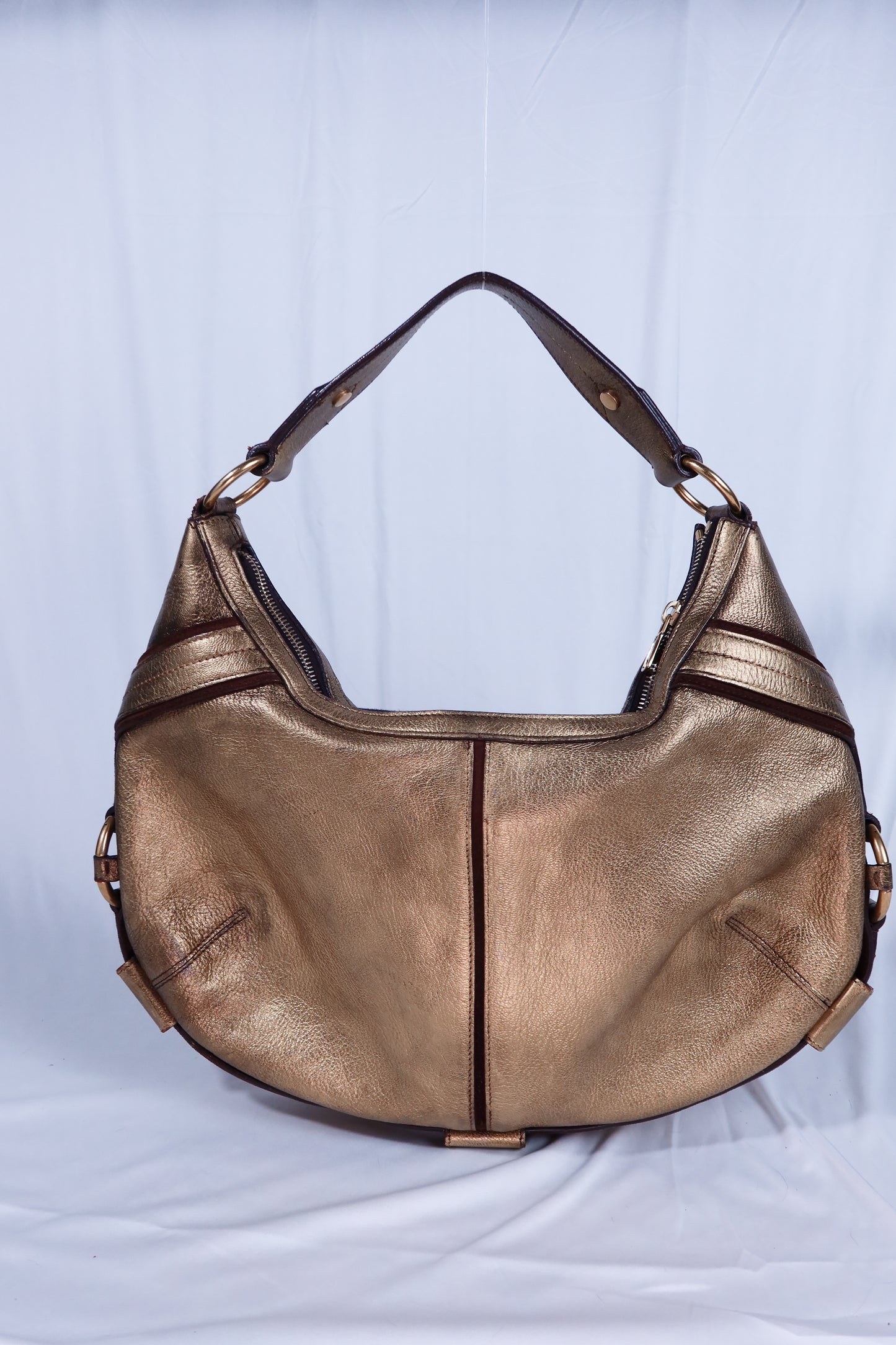 Vintage Tom Ford Era Gold Yves Saint Laurent Mombasa