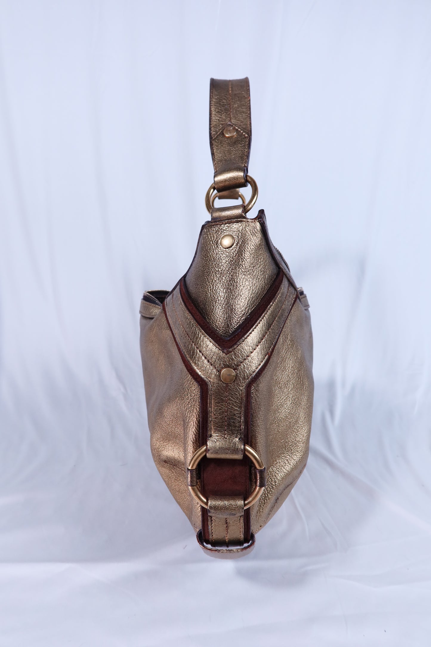 Vintage Tom Ford Era Gold Yves Saint Laurent Mombasa