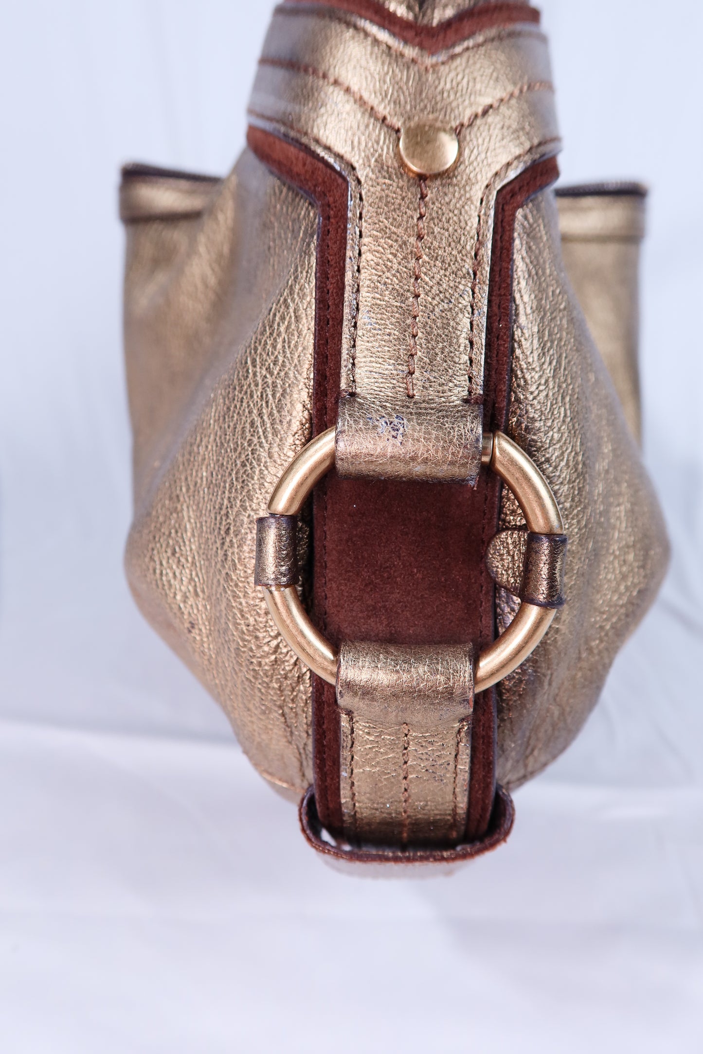 Vintage Tom Ford Era Gold Yves Saint Laurent Mombasa