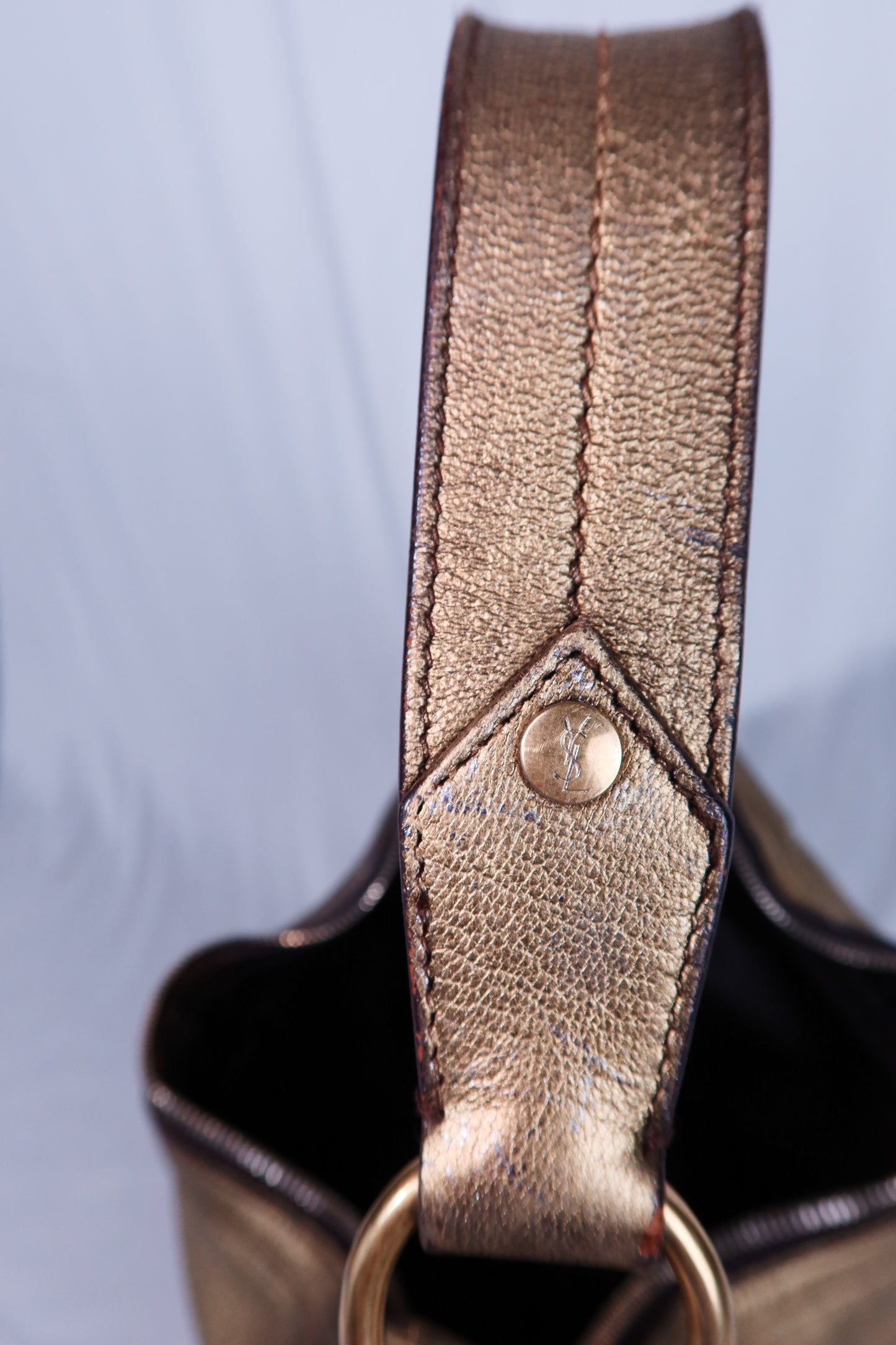 Vintage Tom Ford Era Gold Yves Saint Laurent Mombasa