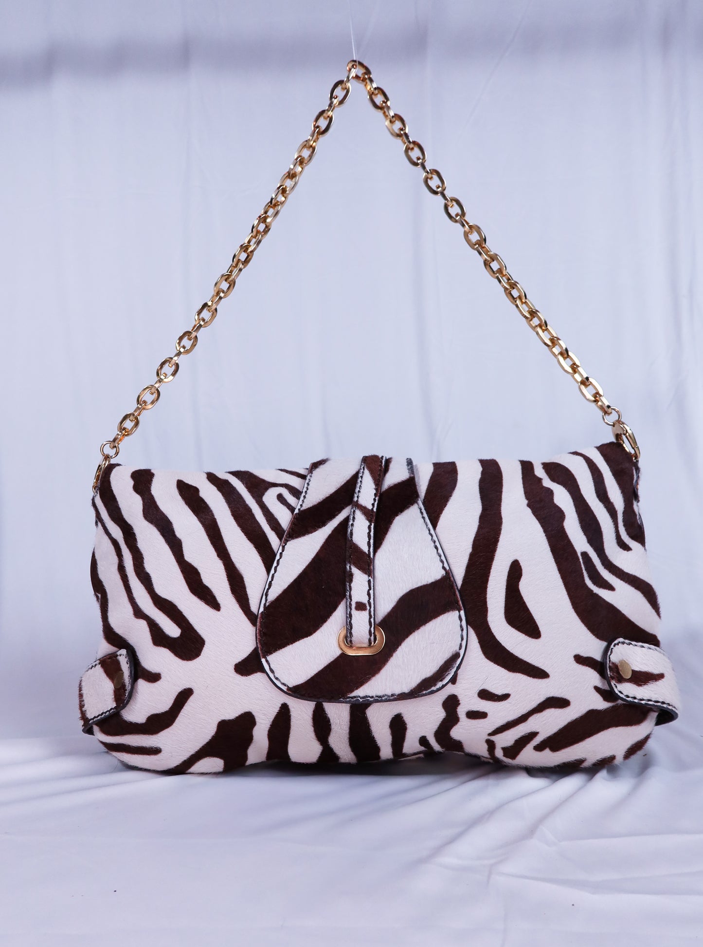 Zebra Calf Hair Jimmy Choo Bag