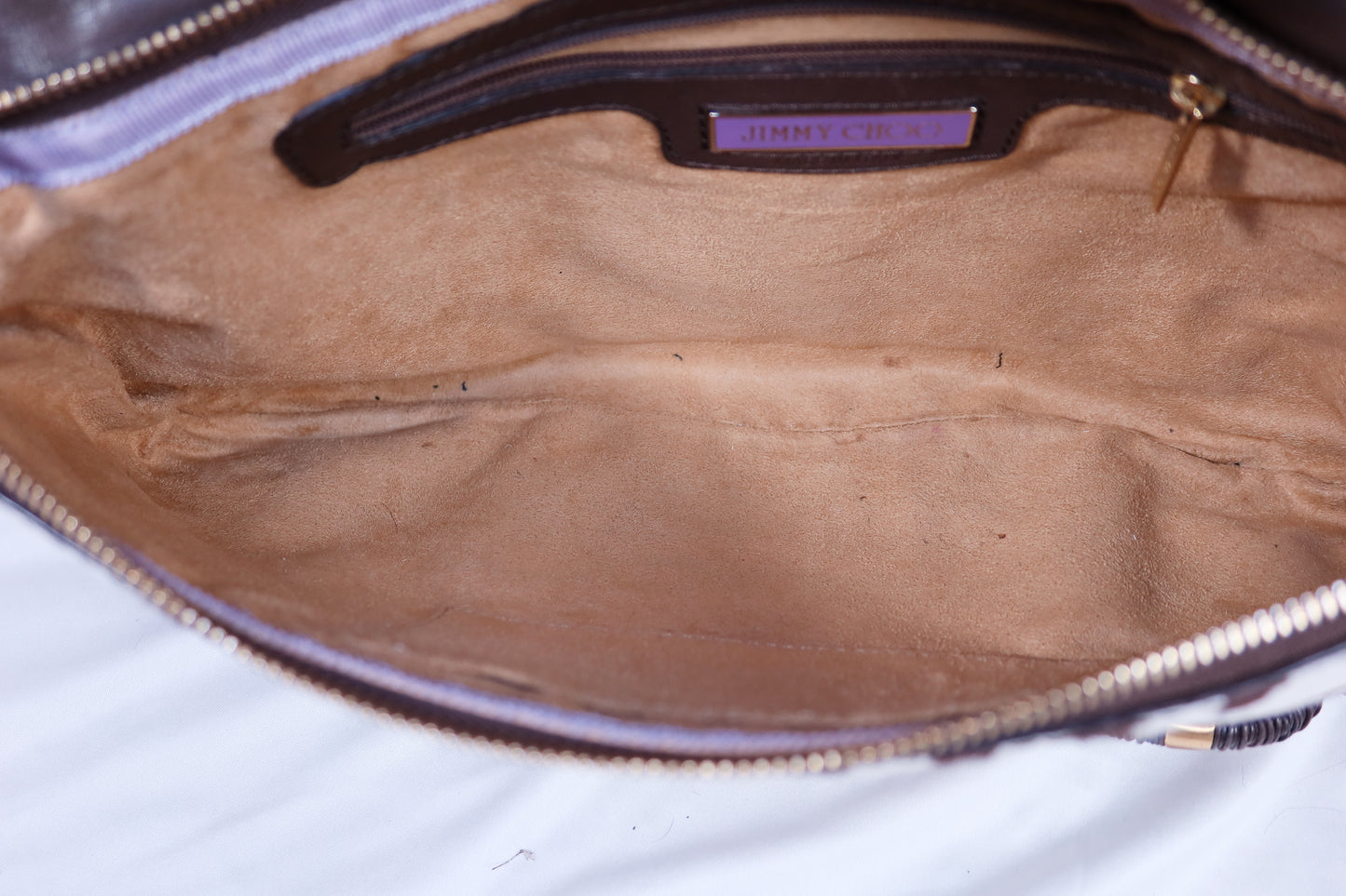 Zebra Calf Hair Jimmy Choo Bag