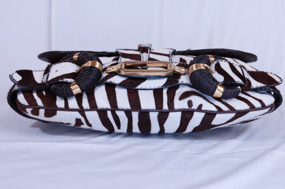Zebra Calf Hair Jimmy Choo Bag