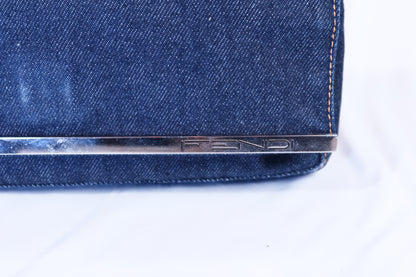 Vintage Denim Fendi Baguette
