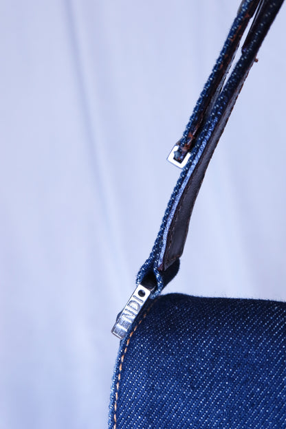 Vintage Denim Fendi Baguette