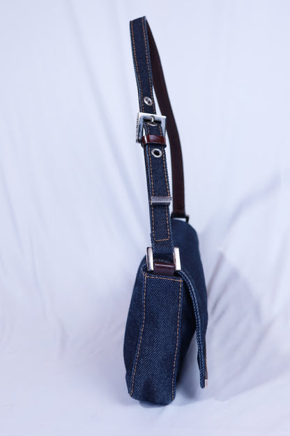 Vintage Denim Fendi Baguette