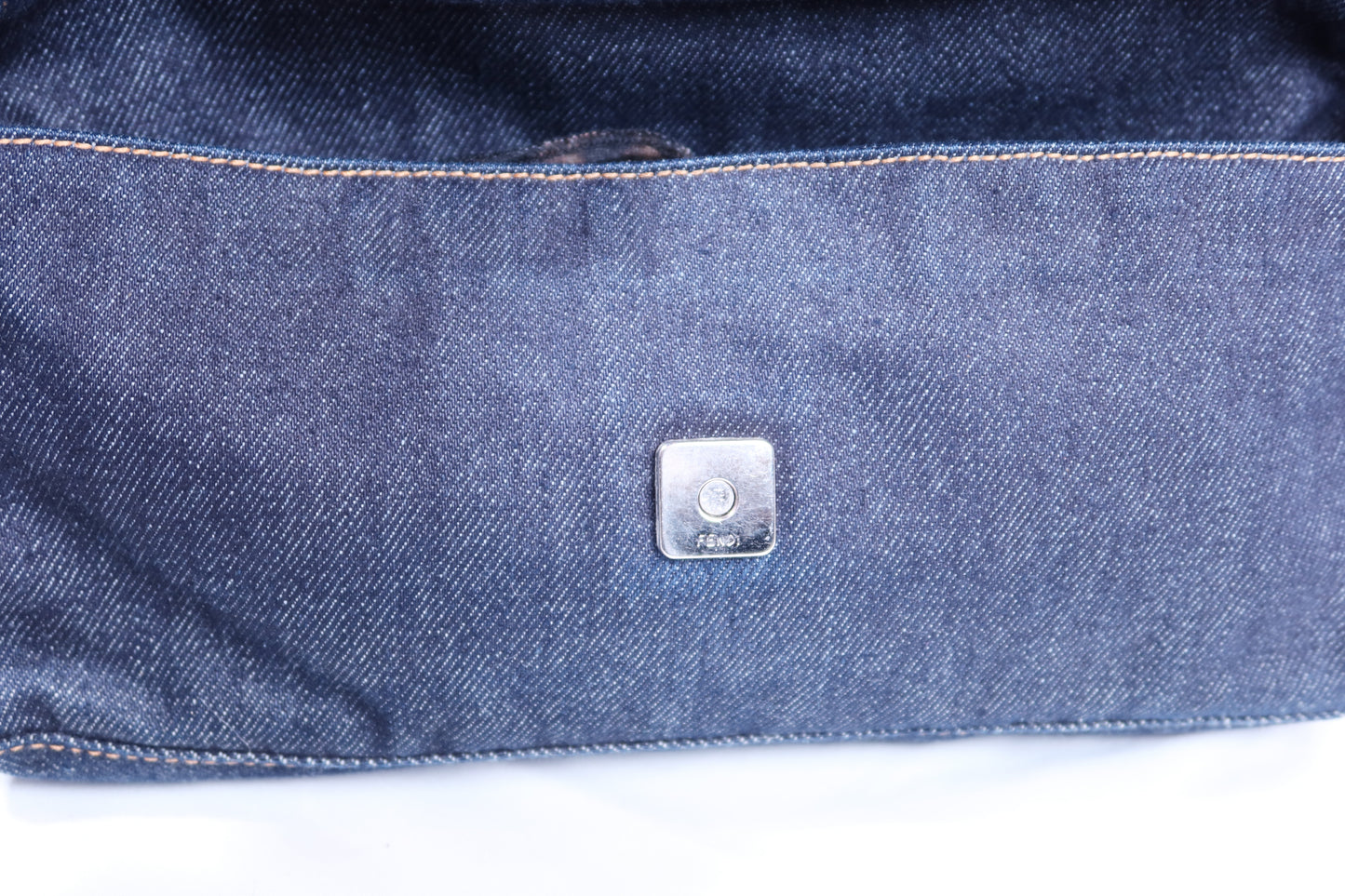 Vintage Denim Fendi Baguette