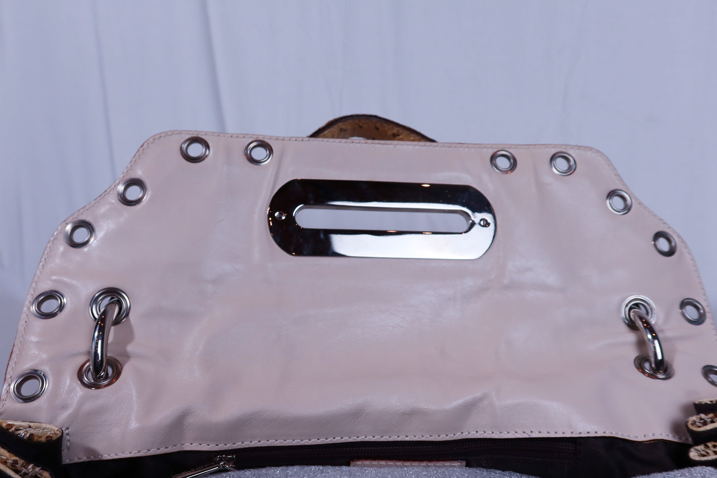 Vintage Dolce & Gabbana Snakeskin Shoulder Bag