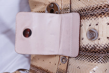 Vintage Dolce & Gabbana Snakeskin Shoulder Bag