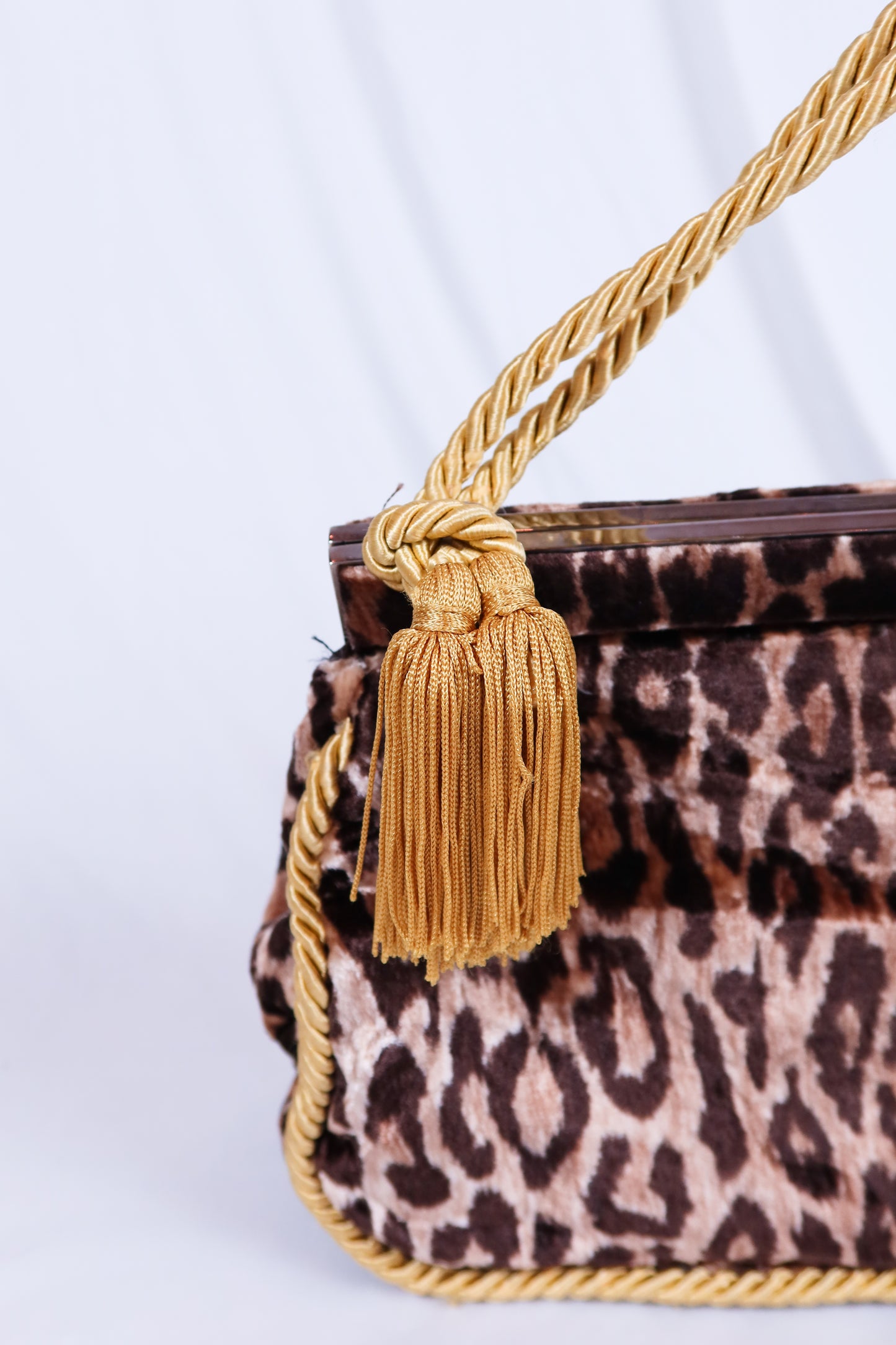 Velvet Leopard Dolce & Gabbana Large Clutch