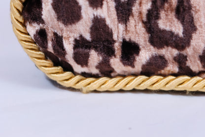 Velvet Leopard Dolce & Gabbana Large Clutch