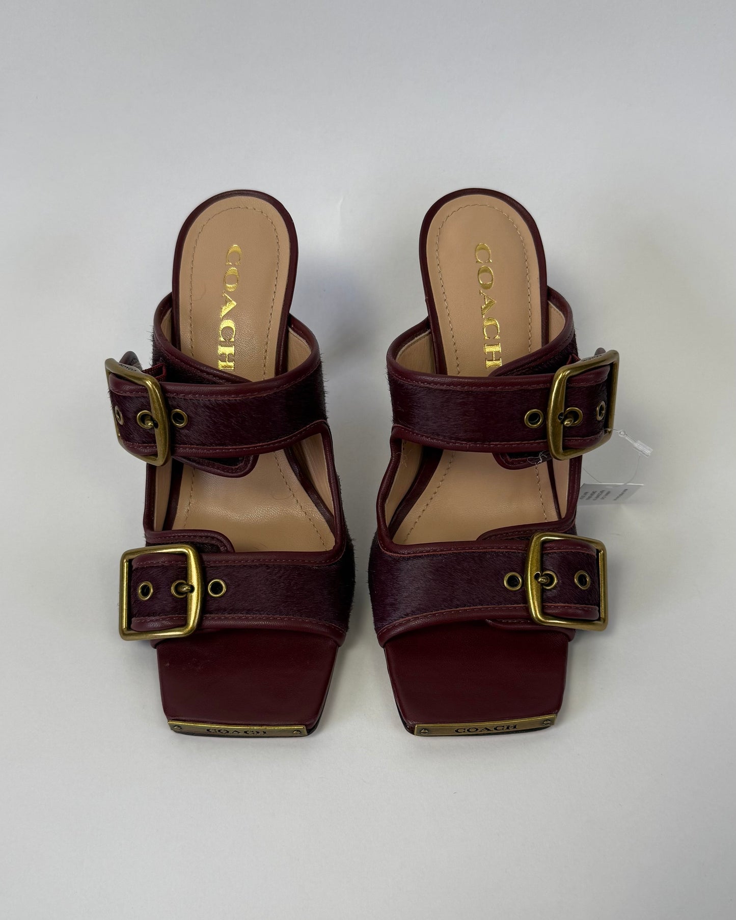 Pony Hair Coach Kyle Sandals