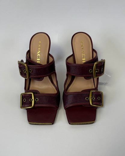 Pony Hair Coach Kyle Sandals
