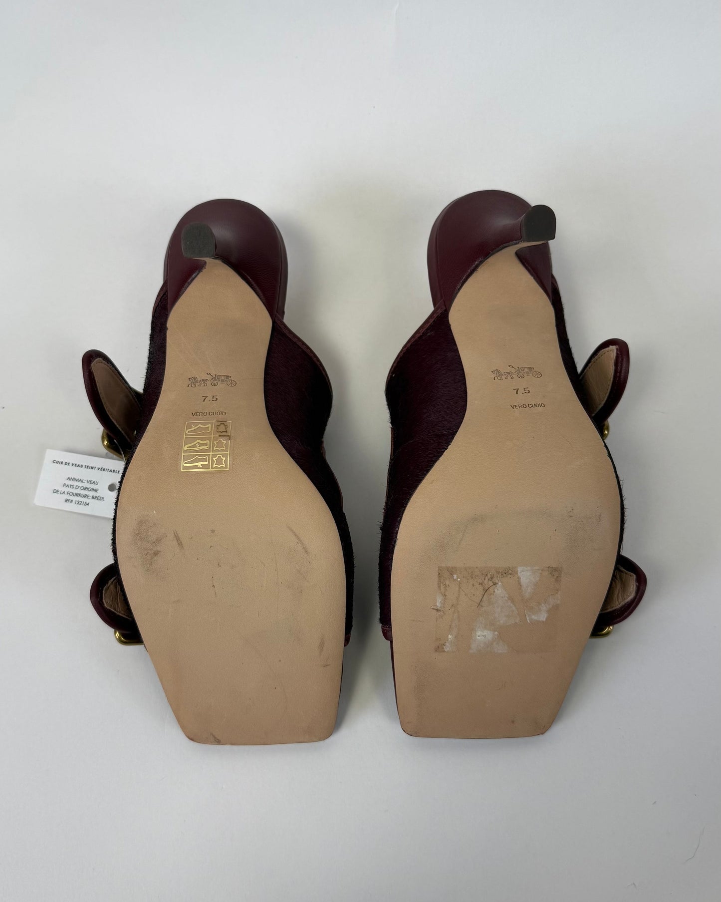 Pony Hair Coach Kyle Sandals