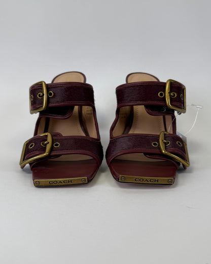Pony Hair Coach Kyle Sandals