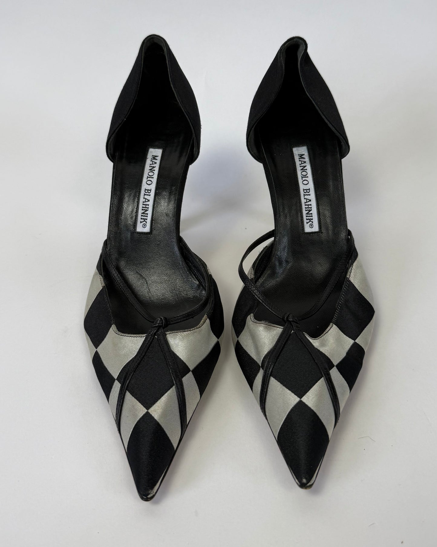 Vintage Argyle Manolo Blahnik Heels