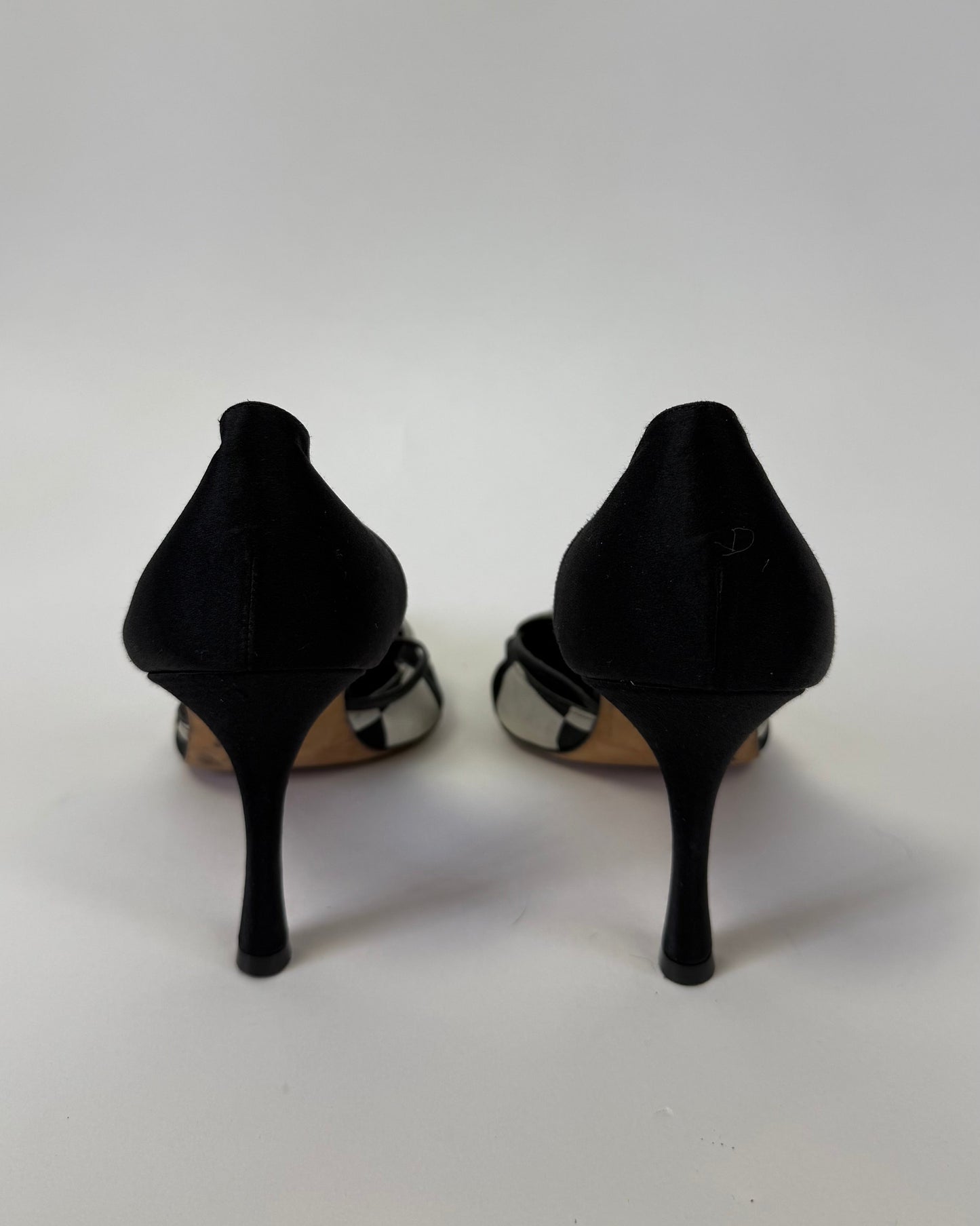 Vintage Argyle Manolo Blahnik Heels
