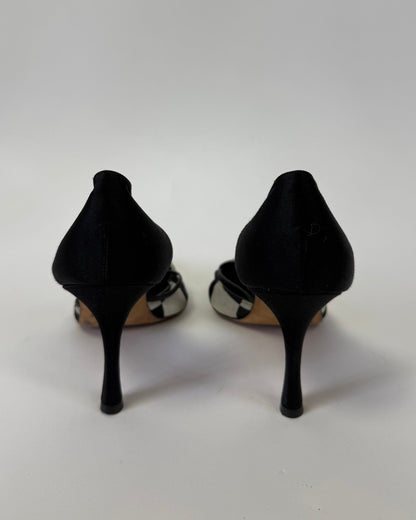 Vintage Argyle Manolo Blahnik Heels