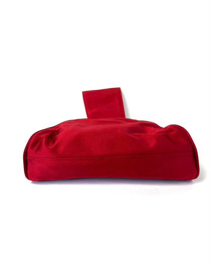Vintage Red Prada Evening Bag