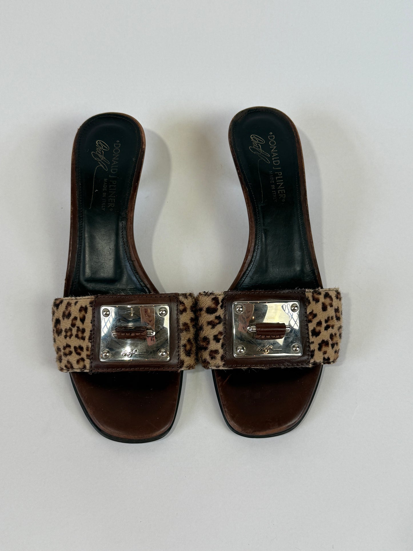 Vintage Cheetah Donald Pliner Sandals