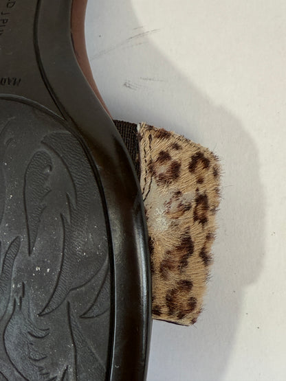 Vintage Cheetah Donald Pliner Sandals