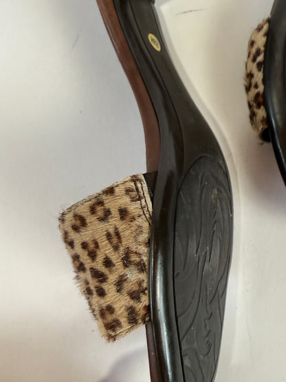 Vintage Cheetah Donald Pliner Sandals