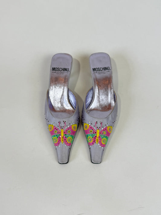 Early 2000s Moschino Butterfly Heel