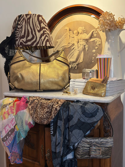 Vintage Tom Ford Era Gold Yves Saint Laurent Mombasa