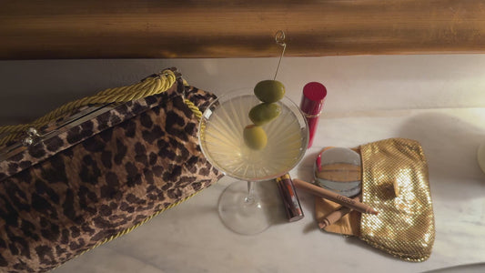 Velvet Leopard Dolce & Gabbana Large Clutch